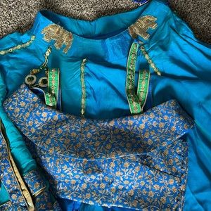 Fancy Chaniya choli with flare
